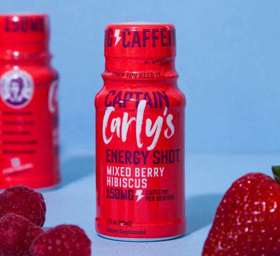 Mixed Berry Hibiscus Carly's Energy Shot