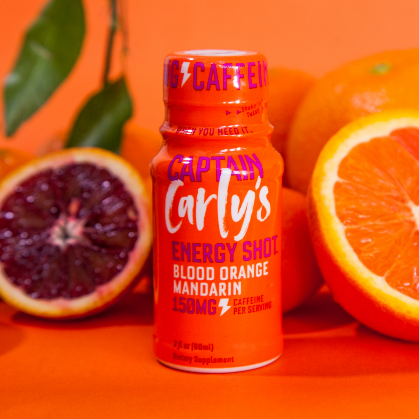 Blood Orange Mandarin Energy Shot